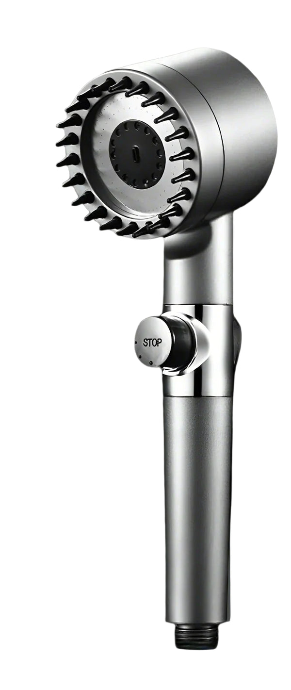 Hand Shower Adjustable Angle Shower Multi Function 4 Mode Bathroom Hand Shower with Mist,Massage & Rain functions