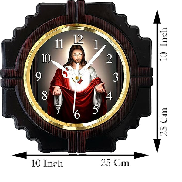 Wall Clock for Home Decor - Decorative Designer Jesus