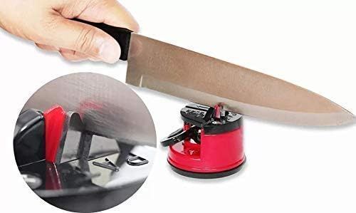 anual Kitchen Knife Sharpener for Stainless Steel Blades - Easy & Effective Sharpening Tool
